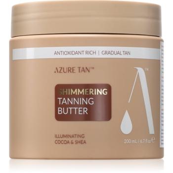 Azure Tan Shimmering tónovací balzam na telo s trblietkami 200 ml