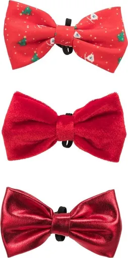 Trixie Xmas Suit bow tie Christmas mix 10 cm