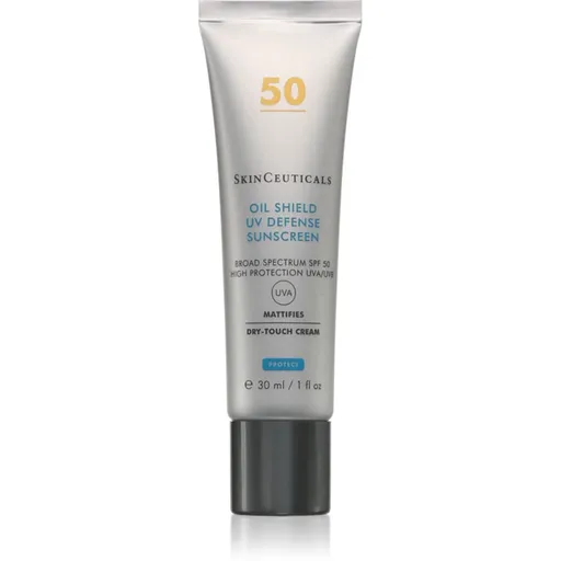 Skinceuticals Protect Oil Shield UV Defense Sunscreen SPF 50 zmatňujúci opaľovací krém na tvár pre mastnú pleť SPF 50 30 ml