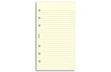 Filofax linajkový papier krémový 30 listov - Osobný