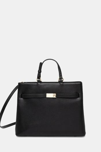 Kabelka Tommy Hilfiger čierna farba, AW0AW17211