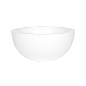 Květináč Vic Bowl, barva matná bílá, více velikostí - PotteryPots méret: S - h 18 cm, ⌀ 38,5 cm