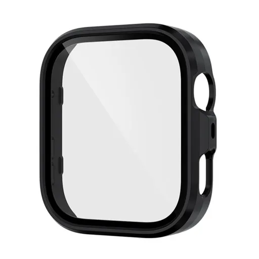 PC FULL COVER Plastový kryt so sklom pre Huawei Watch Fit 4 Pro čierny