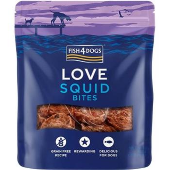 FISH4DOGS Maškrty pre psov kalmáre 80 g (5056008824228)