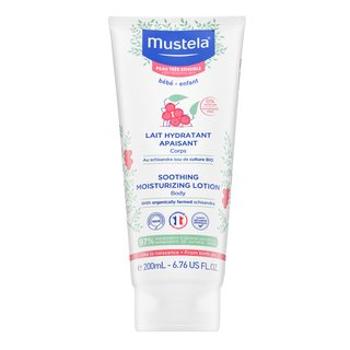 Mustela Bébé Soothing Moisturizing Lotion hidratáló testápoló érzékeny arcbőrre 200 ml