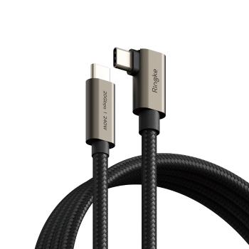 RINGKE USB 3.2 GEN Typ-C Kábel PD240W čierny