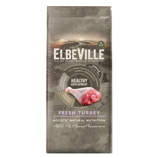 ELBEVILLE Healthy Development Fresh Turkey granule pre šteňatá 11,4 kg