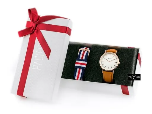 DÁMSKE HODINKY PACIFIC CLOSE - darčeková sada (zy590h)