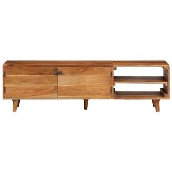 SHUMEE masívna akácia s palisandrovým povrchom 140 × 30 × 40 cm (337847)