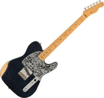 Fender Brad Paisley Esquire MN Black Sparkle Elektrická gitara