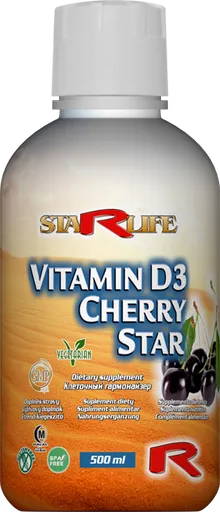 Vitamín D3 Cherry Star