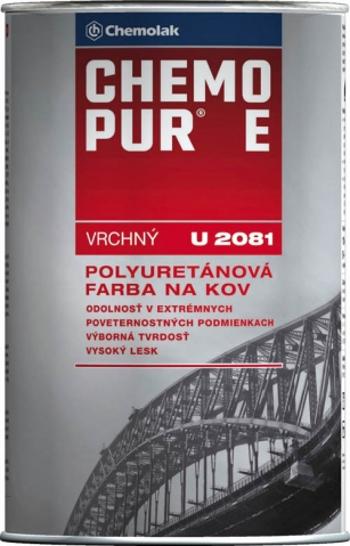 VÝPREDAJ U 2081 CHEMOPUR E - vrchná polyuretánová farba 0,8 l ral 1023 - dopravná žltá