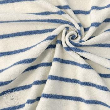 Froté YARN DYED Stripe SMALL light blue