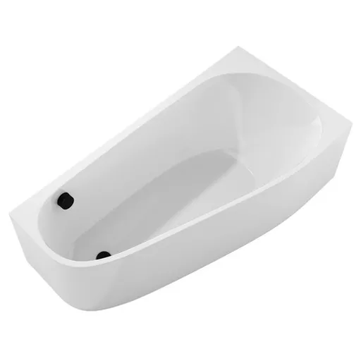 Polysan PROJEKTA R MONOLITH asymetrická vaňa 156x77 cm akrylát pravá 21111M