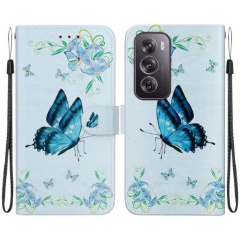 ART Peňaženkový kryt pre Oppo Reno12 Pro 5G BLUE BUTTERFLY