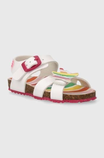 Detské sandále Agatha Ruiz de la Prada biela farba