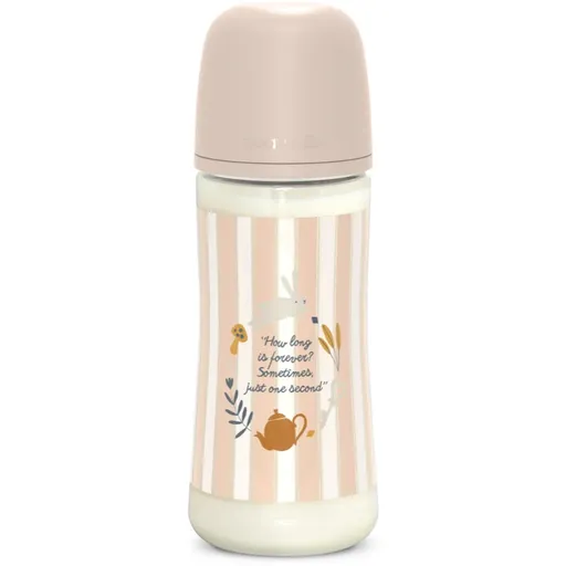 Suavinex Wonderland SX Pro Physiological Anti-Colic dojčenská fľaša L Dense Flow 6 m+ Pink 360 ml