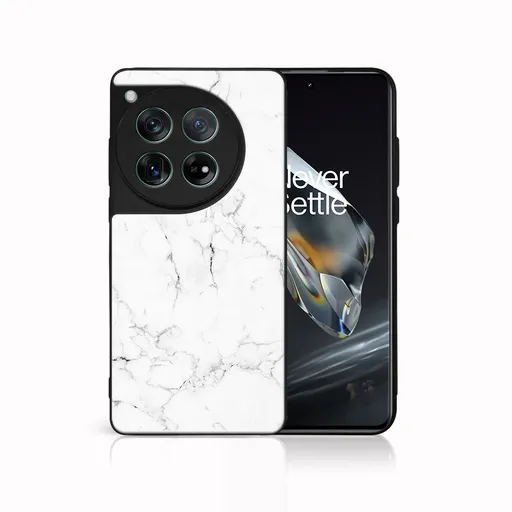 MY ART Ochranný kryt pre OnePlus 12 WHITE MARBLE (144)