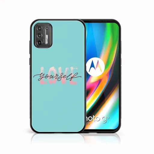 MY ART Silikónový kryt Motorola Moto G9 Plus YOURSELF (051)