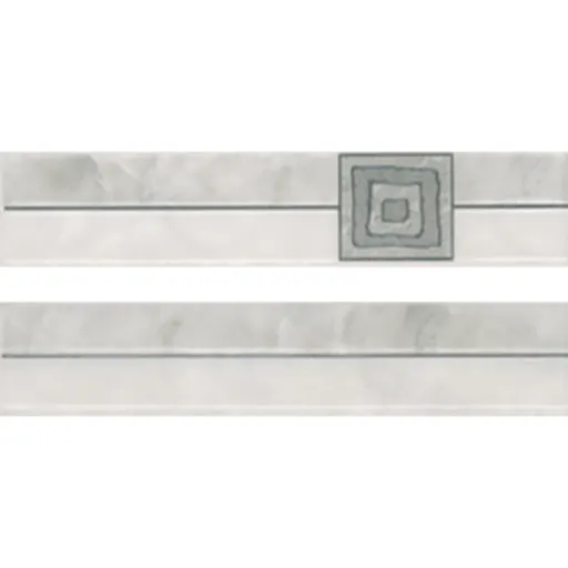 Listela Multi Laura sivá 5x25 cm lesk WLAGE094.1