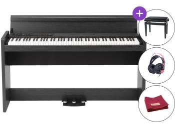 Korg LP-380 SET Digitálne piano Rosewood Grain Black