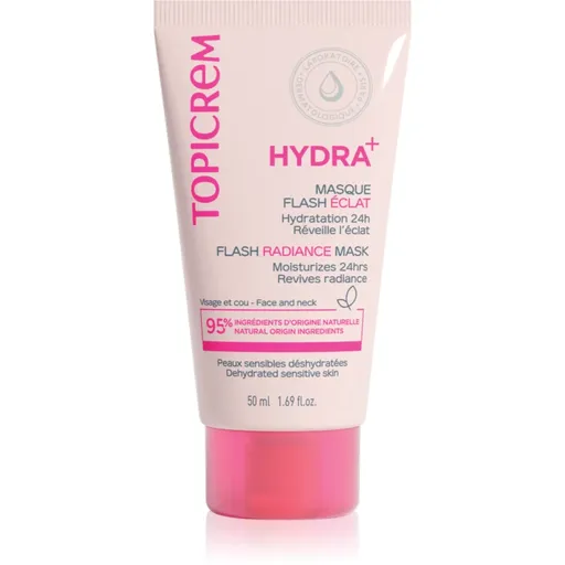 Topicrem Hydra+ Flash Radiance Mask hydratačná a rozjasňujúca maska 50 ml