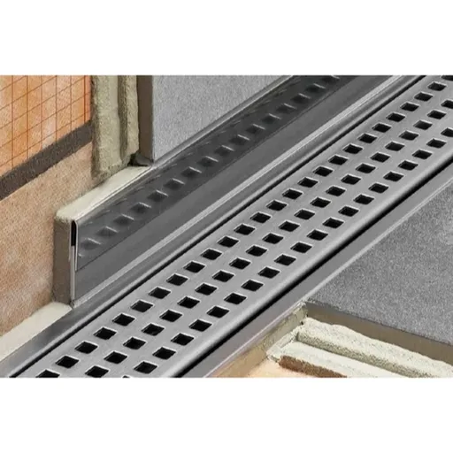 Lišta pre sprchové kúty Schlüter Showerprofile-R kartáčovaný, nerez, dĺžka 100 cm, výška hrany 35 mm, SPRA23EB100