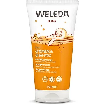 WELEDA Sprchový krém a šampón Šťastný pomaranč 2 v 1 150 ml (4001638075114)
