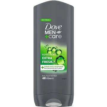 Dove Men + Care Extra Fresh sprchovací gél na telo a tvár pre mužov 400 ml (8720181313424)
