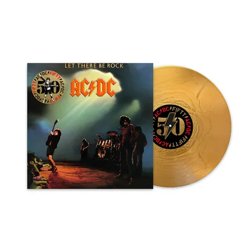 AC/DC - Let There Be Rock / Limited / Gold Metallic / Vinyl LP