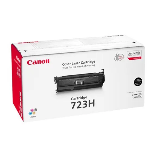 Canon originál toner CRG723H, 2645B011, black, 10000str., high capacity, DOPREDAJ, čierna