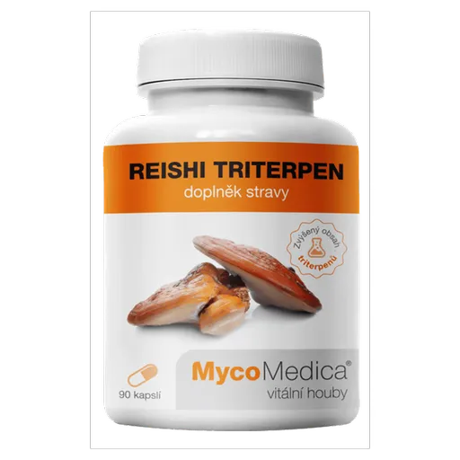 MYCOMEDICA Reishi triterpen 90 rastlinných vegánskych kapsúl