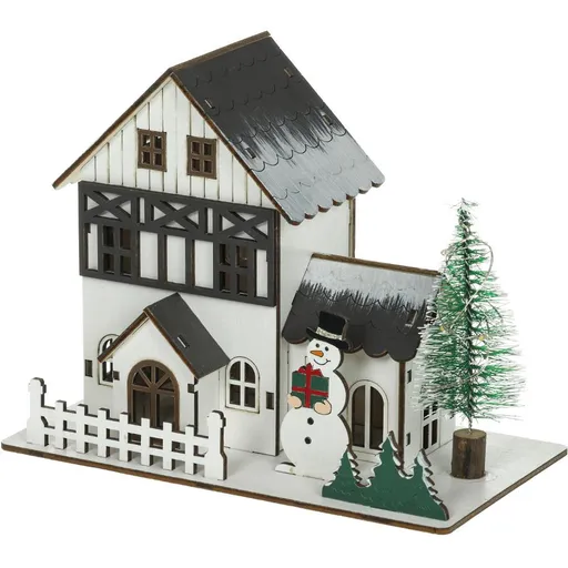 RXL 465 Domček v zime 18cm 7LED WW RETLUX