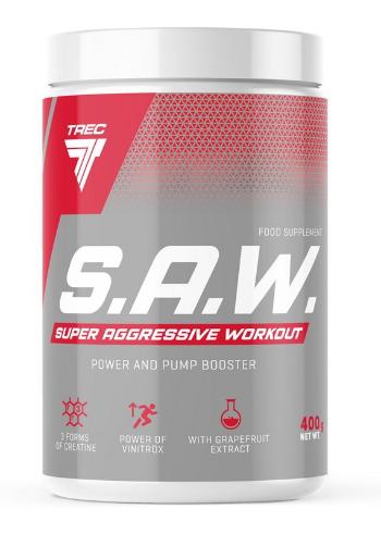 S.A.W. Powder - Trec Nutrition 400 g Blackcurrant+Lemon