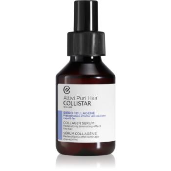 Collistar Hair Collagen Serum Redensifying Laminating Effect sérum na vlasy s kolagénom 100 ml