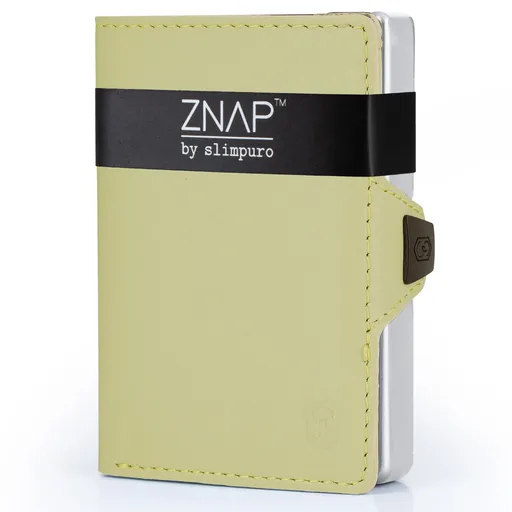 Slimpuro ZNAP Slim Wallet, 8 kariet, priehradka na mince, 8,9 x 1,5 x 6,3 cm (Š x V x H), ochrana RFID
