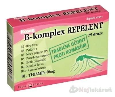 Rosen B-komplex Forte 25 draže