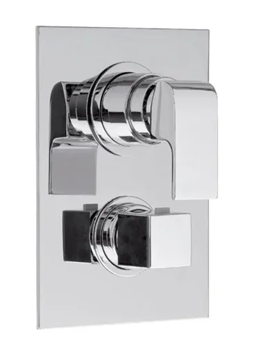 SAPHO - DIMY podomietková sprchová termostatická batéria, 3 výstupy, chróm DM393