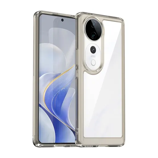 CRYSTAL Ochranný obal pre Vivo V40 5G šedý