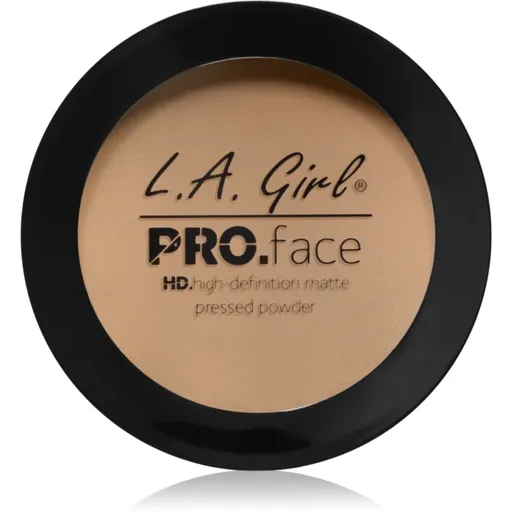 L.A. Girl Cosmetics PRO. Face HD kompaktný púder s matným efektom odtieň Creamy Natural 7 g