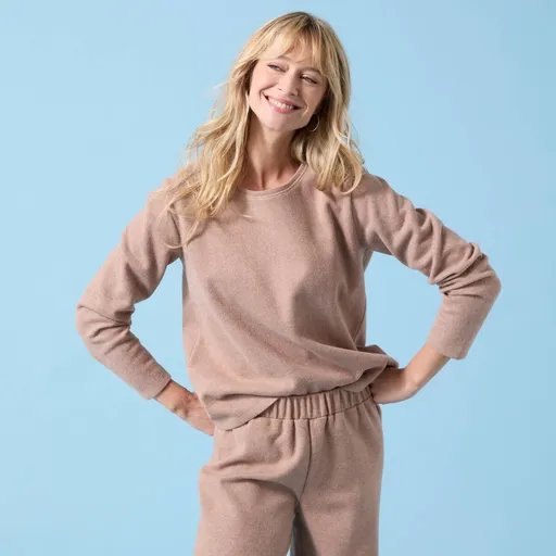 Úpletové tričko s česaným rubom, pre nižšiu postavu