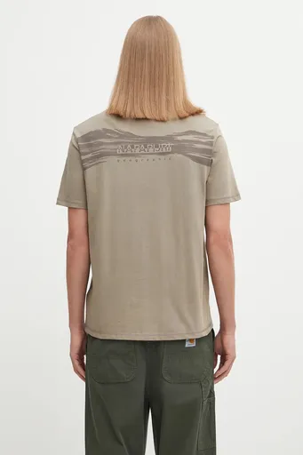 Bavlnené tričko Napapijri S-Back Graphic