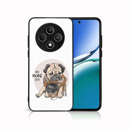 MY ART Ochranný kryt pre Oppo Reno12 FS 5G MORE COFFEE (184)