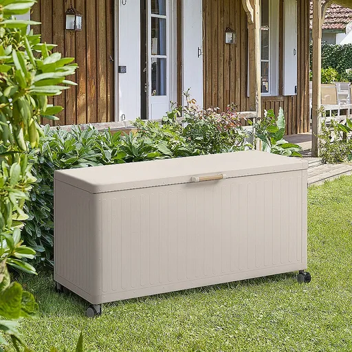 DEOKORK Vonkajší úložný box 141,6 x 72 x 78 cm (ivory)