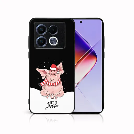 MY ART Kryt s vianočným dizajnom Infinix Note 40 Pro / 40 Pro+ 5G LET IT SNOW (075)
