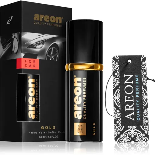 Areon Parfume Gold osviežovač vzduchu do auta 50 ml