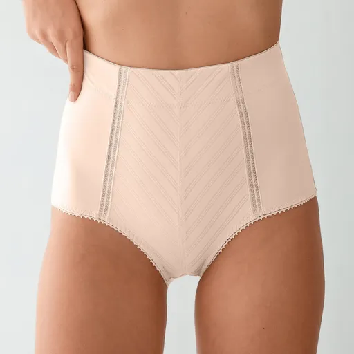 Zoštíhľovacie nohavičky s vysokým pásom