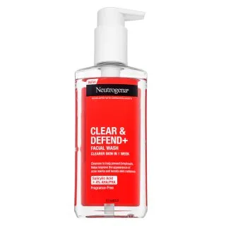 Neutrogena Clear & Defend+ čistiaci gél Facial Wash 200 ml