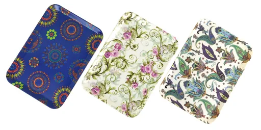 MAKRO - Podnos 34x24cm, umelá hmota, rôzne dekory