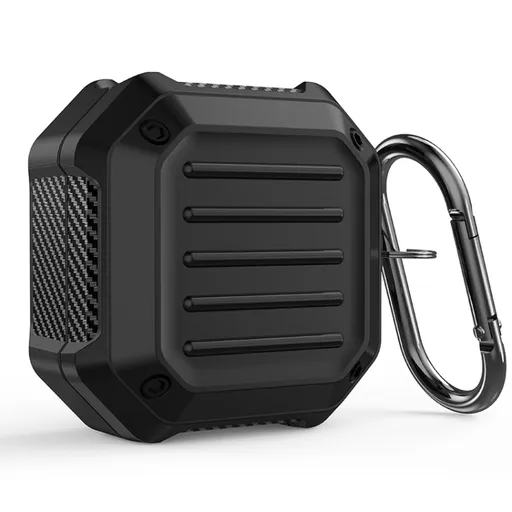 RUGGED Puzdro pre Samsung Galaxy Buds2 Pro / Buds Pro / Live / Buds 2 čierne